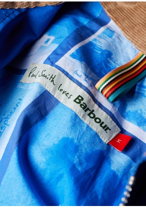 Paul Smith Loves Barbour Paul Smith loves Barbour - Royal Blue 'Sugarlump Bedale' Jacket