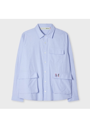 Paul Smith Loves Barbour Paul Smith loves Barbour - Mid-Blue Swale Shirt