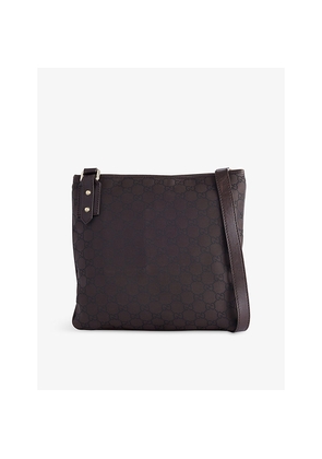 Womens Reselfridges Pre-Loved Gucci GG Canvas Crossbody