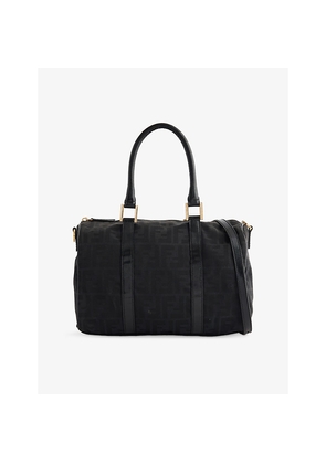 Womens Reselfridges Pre-Loved Fendi Zucca Canvas Boston Bag