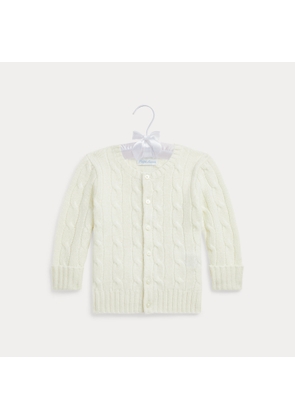 Cable-Knit Cashmere Cardigan