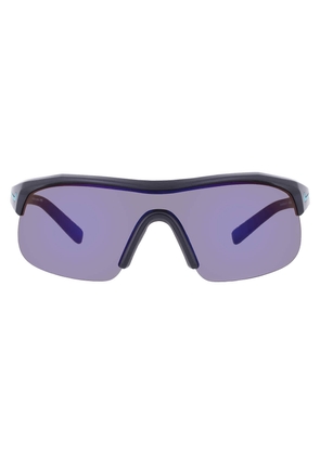 Nike Blue Mirror Shield Mens Sunglasses NIKE SHOW X1 DX6520 010 58