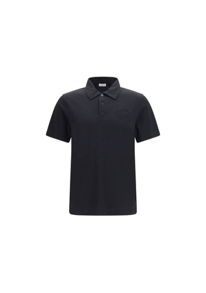 Burberry Blue Cotton Polo Shirt - L
