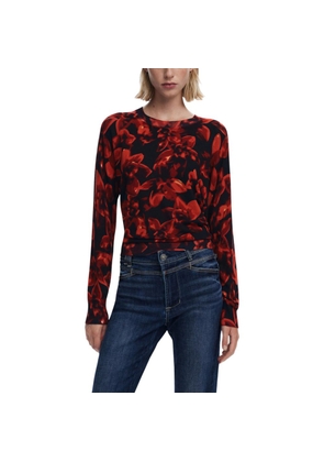 Desigual Black Viscose Sweatshirt - XL