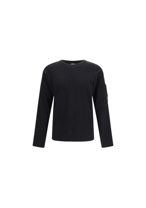 C.P. Company Black Cotton Sweatshirt - L