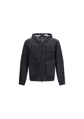 C.P. Company Black Polyamide Shell Jacket - L