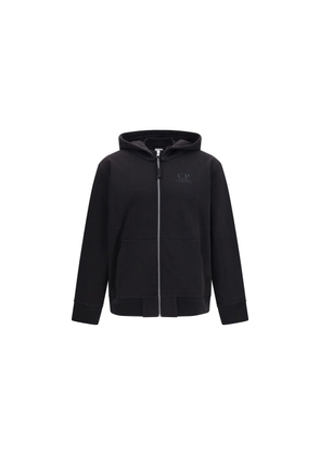 C.P. Company Black Cotton Sweatshirt - XL