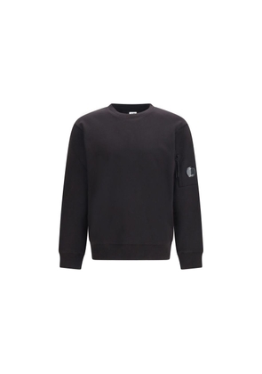 C.P. Company Black Cotton Sweatshirt - XS
