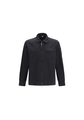 C.P. Company Black Cotton Denim Jacket - L
