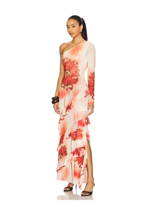 Especia Glowvine Long Dress in Red. Size S. Also in XS.