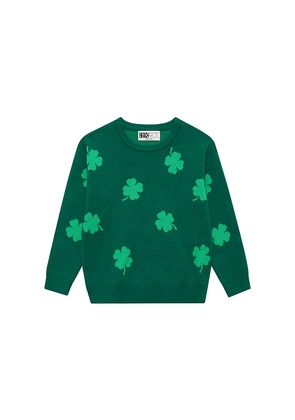 BEACH RIOT Little Callie Sweater in Green. Size 2. Also in 3/4, 5/6.