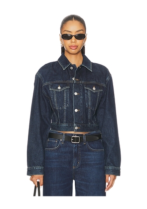 AGOLDE Radley Jacket in Blue. Size XS. Also in M.