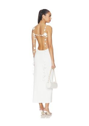 Cult Gaia Giuliana Dress in White. Size L. Also in M, S, XL, XS.