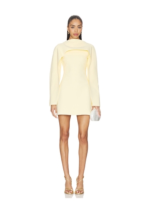 Cult Gaia Almina Dress in Yellow. Size L. Also in M, S, XL, XS, XXS.