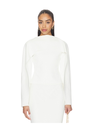 Cult Gaia Alka Top in White. Size L. Also in M, S, XL, XS, XXS.