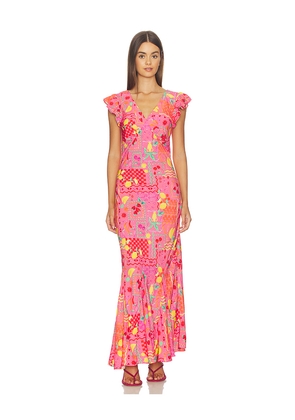 BEACH RIOT Elodie Dress in Pink. Size L. Also in M, S, XL, XS.