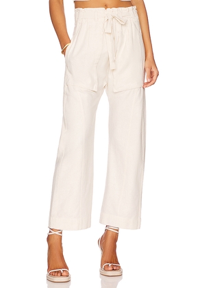 Free People Sky Rider Pant in Ivory. Size M. Also in L.
