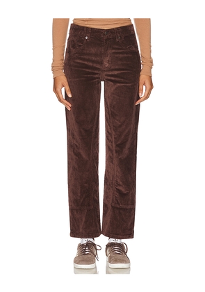Free People x We The Free Risk Taker Cord Straight Leg in Chocolate. Size 24. Also in 25.