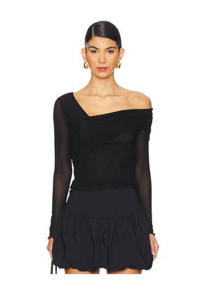 Free People x REVOLVE Zoe Knit Top in Black. Size XS. Also in S.