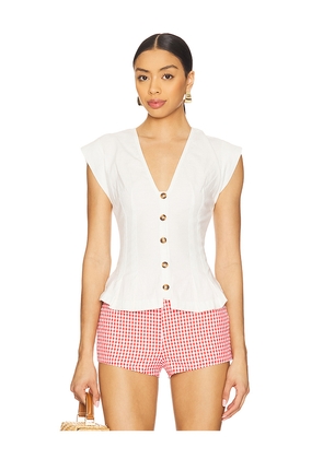 Free People x REVOLVE Dylan Vest in White. Size S. Also in XS.