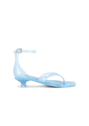 Jeffrey Campbell Gummy Thong Sandal in Baby Blue. Size 10. Also in 11, 6, 7, 8, 9.