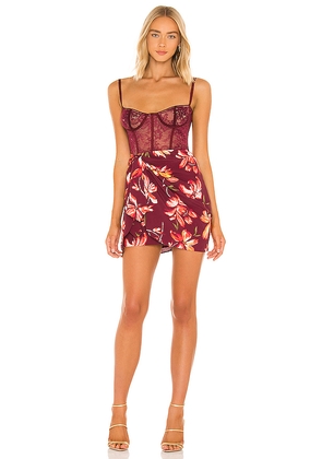 Katie May Man Whisperer Dress in Burgundy. Size L. Also in XL.