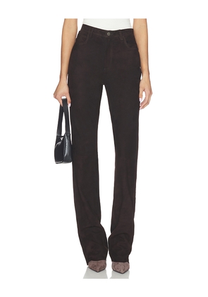 MANOKHI Sena Pants in Brown. Size L. Also in M, S, XS.