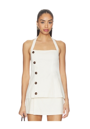 Lovers and Friends Paulina Top in Beige. Size L. Also in M, S, XL, XS, XXS.