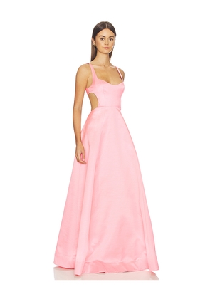 Lovers and Friends Vienna Gown in Pink. Size L. Also in M, S, XL, XS, XXS.