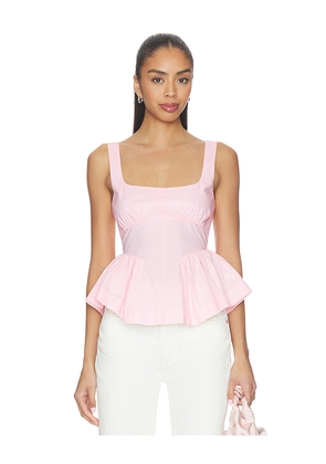 Lovers and Friends Victoria Top in Pink. Size L. Also in M, S, XL, XS, XXS.