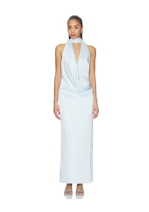 Lovers and Friends Faby Maxi Dress in Baby Blue. Size L. Also in M, S, XL, XS, XXS.