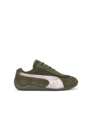 Puma Select Speedcat Premium Sneaker in Olive. Size 9.5. Also in 9.