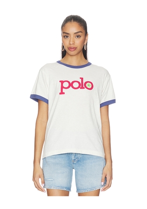 Polo Ralph Lauren Jersey Short Sleeve T-shirt in White. Size L. Also in M, S, XL, XS, XXS.