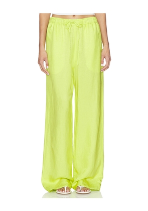 Polo Ralph Lauren Standard Wide Leg Pant in Green. Size L. Also in M, S, XS.