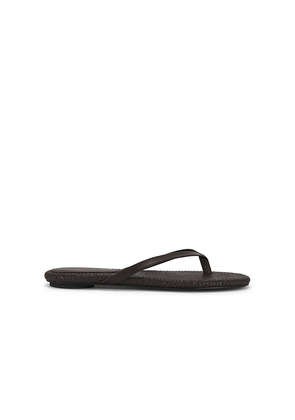St. Agni Woven Flip Flop in Chocolate. Size 36. Also in 37, 38, 39, 40.