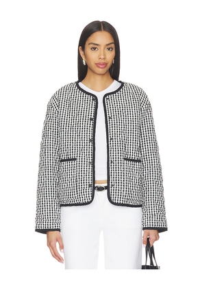 Sanctuary Rec Jacket in Black,White. Size L. Also in M, S, XL, XS.