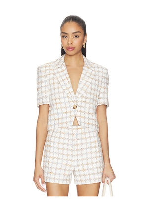 Veronica Beard Montenegro Jacket in Cream. Size 0. Also in 00, 10, 2, 4, 6, 8.