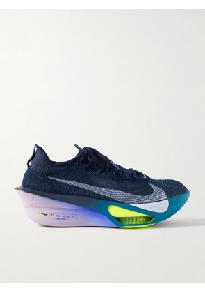 NIKE RUNNING - Alphafly 3 Road Racing Atomknit Sneakers - Men - Blue - US Men's 7