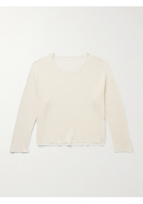 Stòffa - Linen Sweater - Men - Neutrals - IT 46