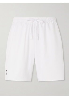 ON - Court Straight-Leg Recycled-Shell Tennis Shorts - Men - White - S