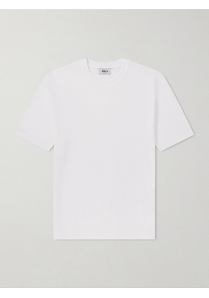 Altea - Cotton-Piqué T-Shirt - Men - White - XS