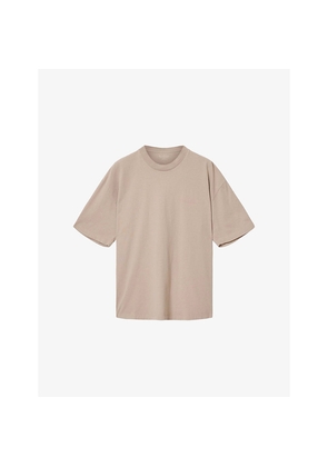 Mens Allsaints Xander Logo-Embossed Short-Sleeve Cotton T-Shirt