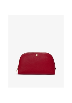 Aspinal Of London Classic Large Leather Cosmetic Case