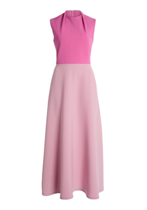 Greta Constantine Uvea Two-Toned Midi Dress - Moda Operandi