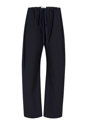 Khaite Rohen Drawstring Wool Pants - Moda Operandi
