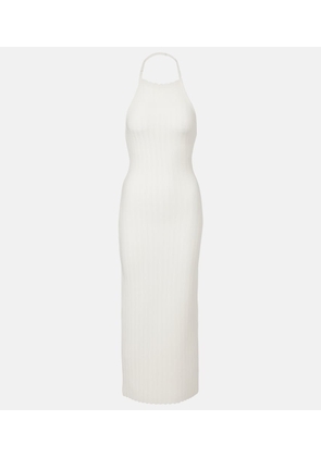 Jacquemus Tablier knitted midi dress