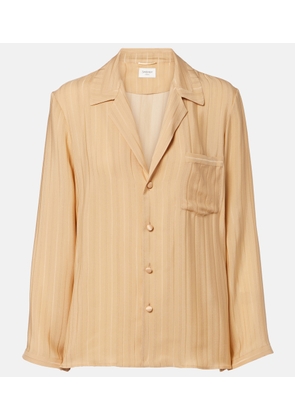Saint Laurent Striped silk shirt