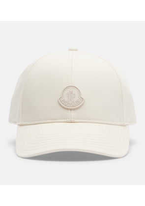 Moncler Logo cotton baseball cap