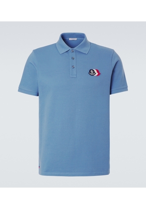 Moncler Logo cotton pique polo shirt