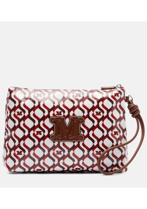 Max Mara Tazzina Small canvas pouch